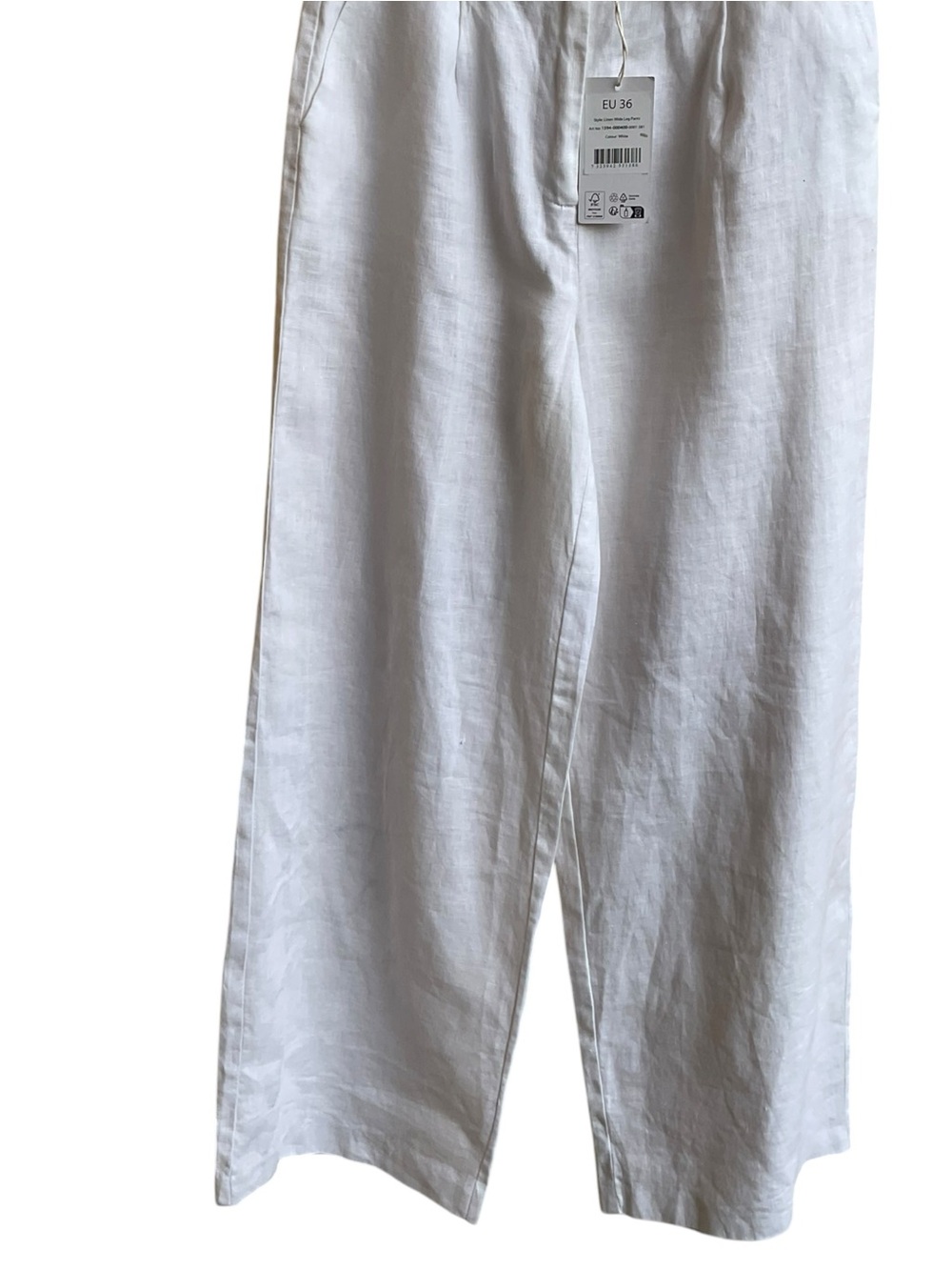 NA-KD NWT Women’s Linen White Wide Leg Pants size 36/6
Luxury minimalist classic - Picture 7 of 16